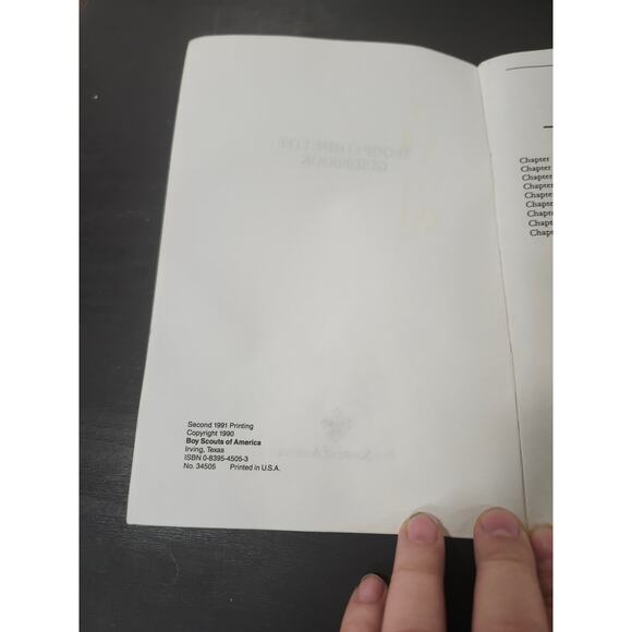 1991 BSA Troop Committee Guidebook Boy Scouts of America No. 34505 2nd Printing - Picture 5 of 7